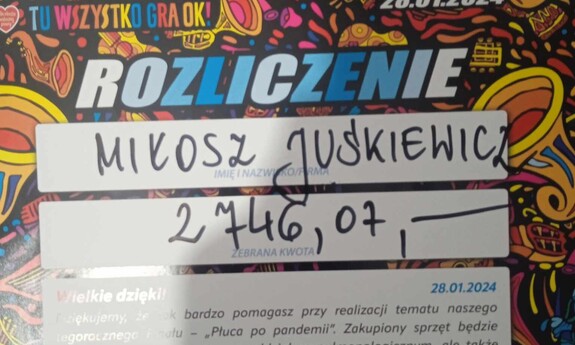 Brawo Miłosz!